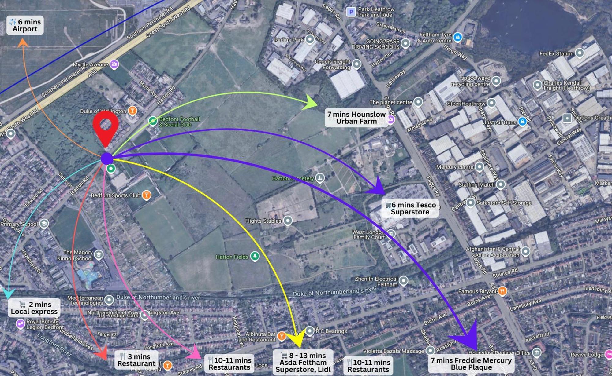 Hatton Apartments Heathrow Airport- Free Parking-Free Underground To And From Heathrow Airport Hatton Cross See Picture-See London Fast Hatton Cross To Central London 30Min Exteriör bild